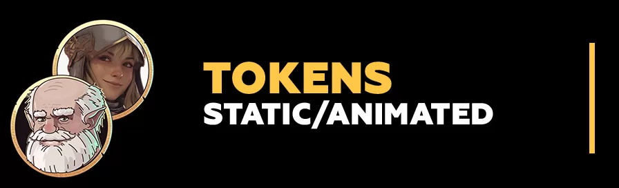 DnD Tokens static and animation